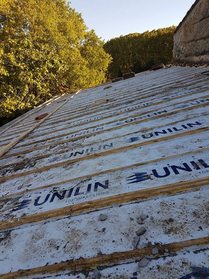 Panneaux de toiture en rénovation