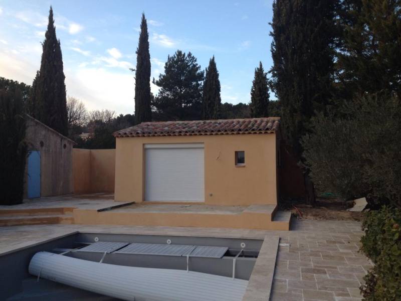 Entreprise pour rénover un pool house en Provence proche de Mimet
