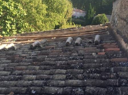 Toiture ancienne à rénover