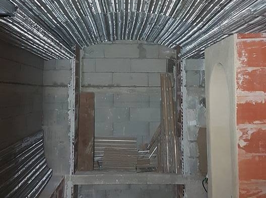 Cave aménagée en cours 1