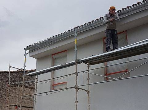 Ravalement de façade et changement de gouttières