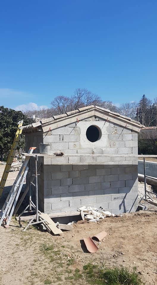 Cabanon en maçonnerie