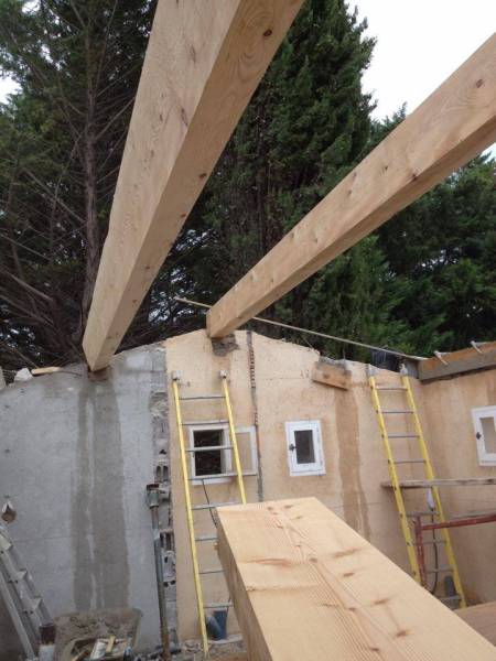 Reconstruction totale d'un cabanon