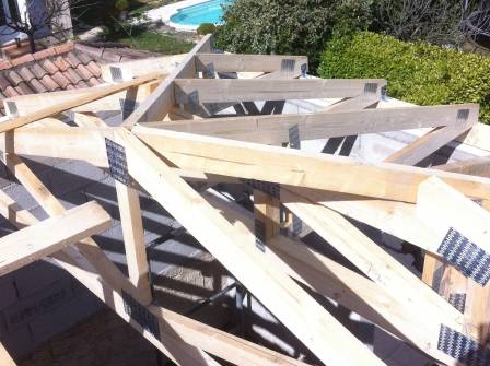 Charpente multi-pente