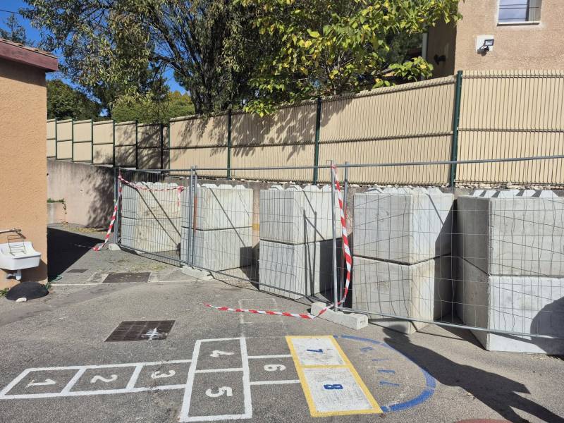 Soutènement par blocs type 