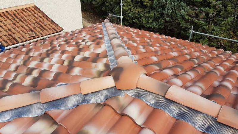 Faîtage après rénovation totale